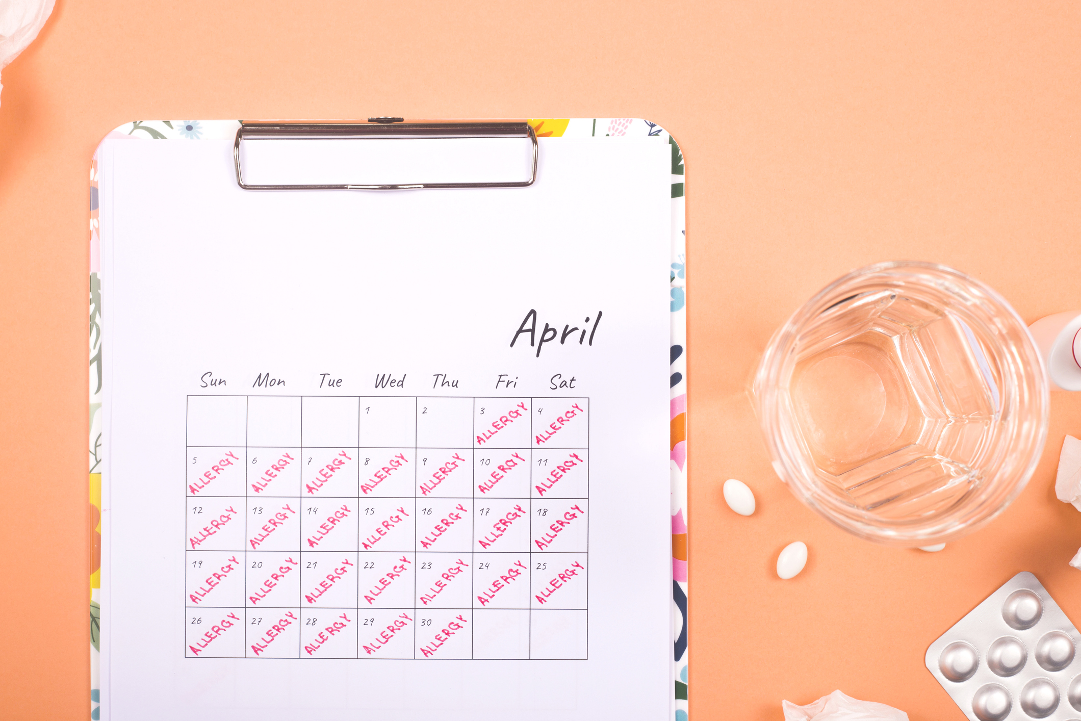 Como é o calendário das alergias? Fonte: Getty Images Calendário de alergias