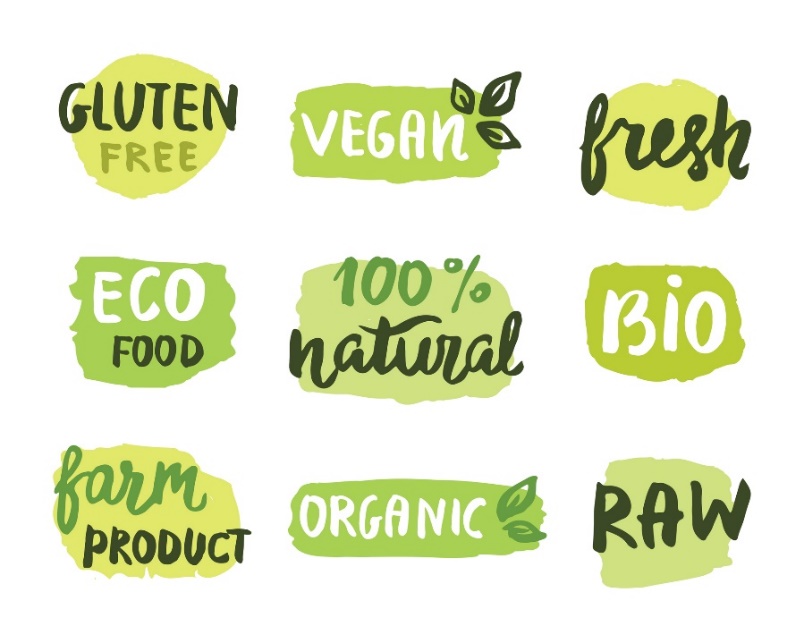 Rótulos de alimentos que os ortoréxicos procuram frequentemente (alimentos sem glúten, alimentos orgânicos, alimentos veganos, alimentos crus, alimentos orgânicos, alimentos naturais, alimentos frescos, produtos agrícolas): Getty Images Rótulos de alimentos que os ortoréxicos procuram frequentemente (alimentos sem glúten, alimentos biológicos, alimentos vegan, alimentos crus, alimentos orgânicos, alimentos naturais, alimentos frescos, produtos agrícolas).