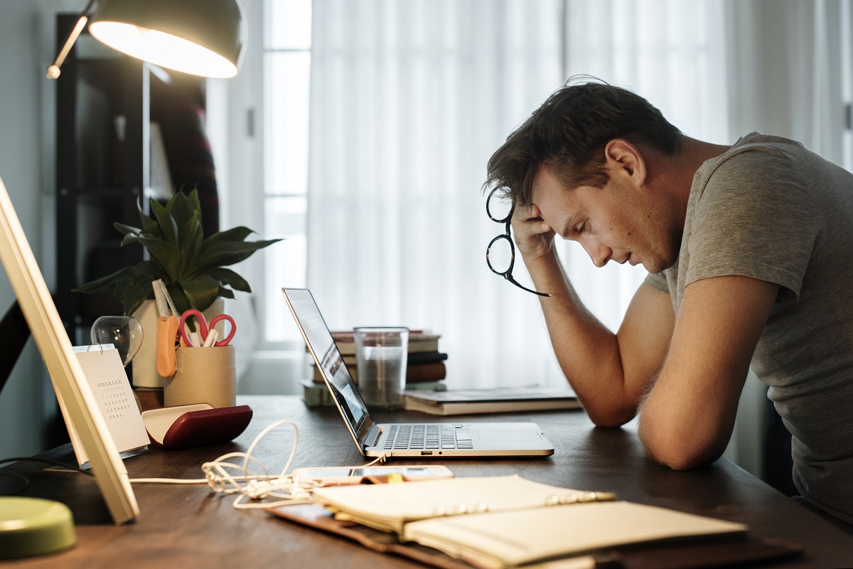 O stress a longo prazo tem um efeito negativo no corpo, o que também se reflecte numa diminuição da libido nos homens: Getty Images O stress no homem
