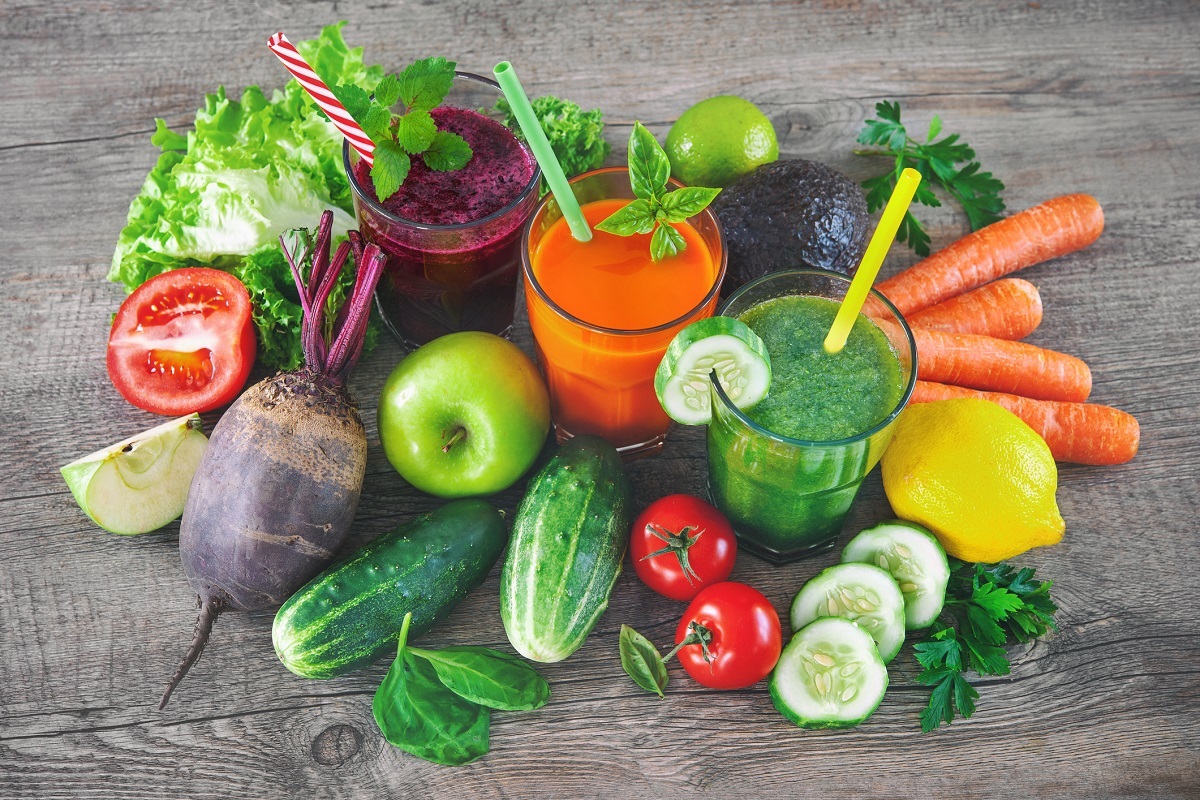 Os batidos de vegetais são pouco calóricos e nutritivos: Getty Images Batido de legumes