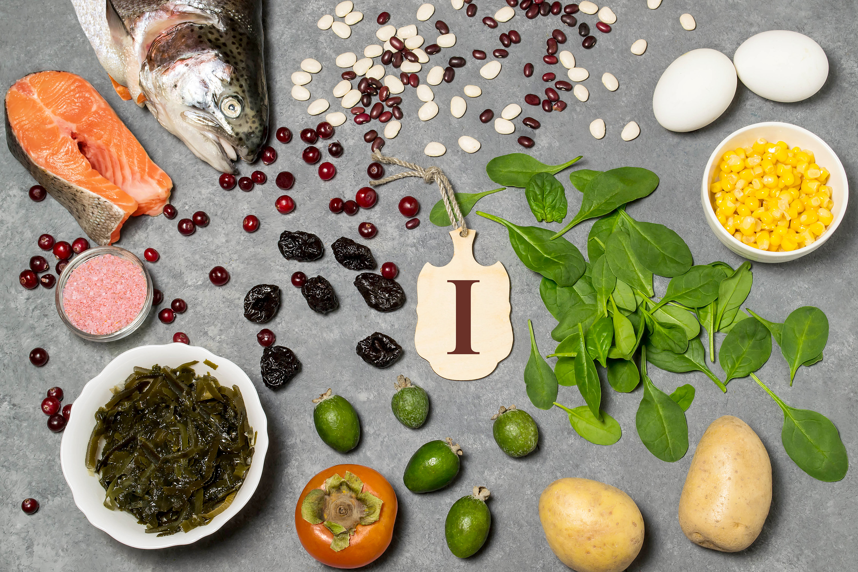 O corpo humano não é capaz de sintetizar iodo por si próprio, pelo que depende da sua ingestão através da alimentação: Getty Images O corpo humano não é capaz de sintetizar iodo por si próprio, pelo que depende da sua ingestão através da alimentação.
