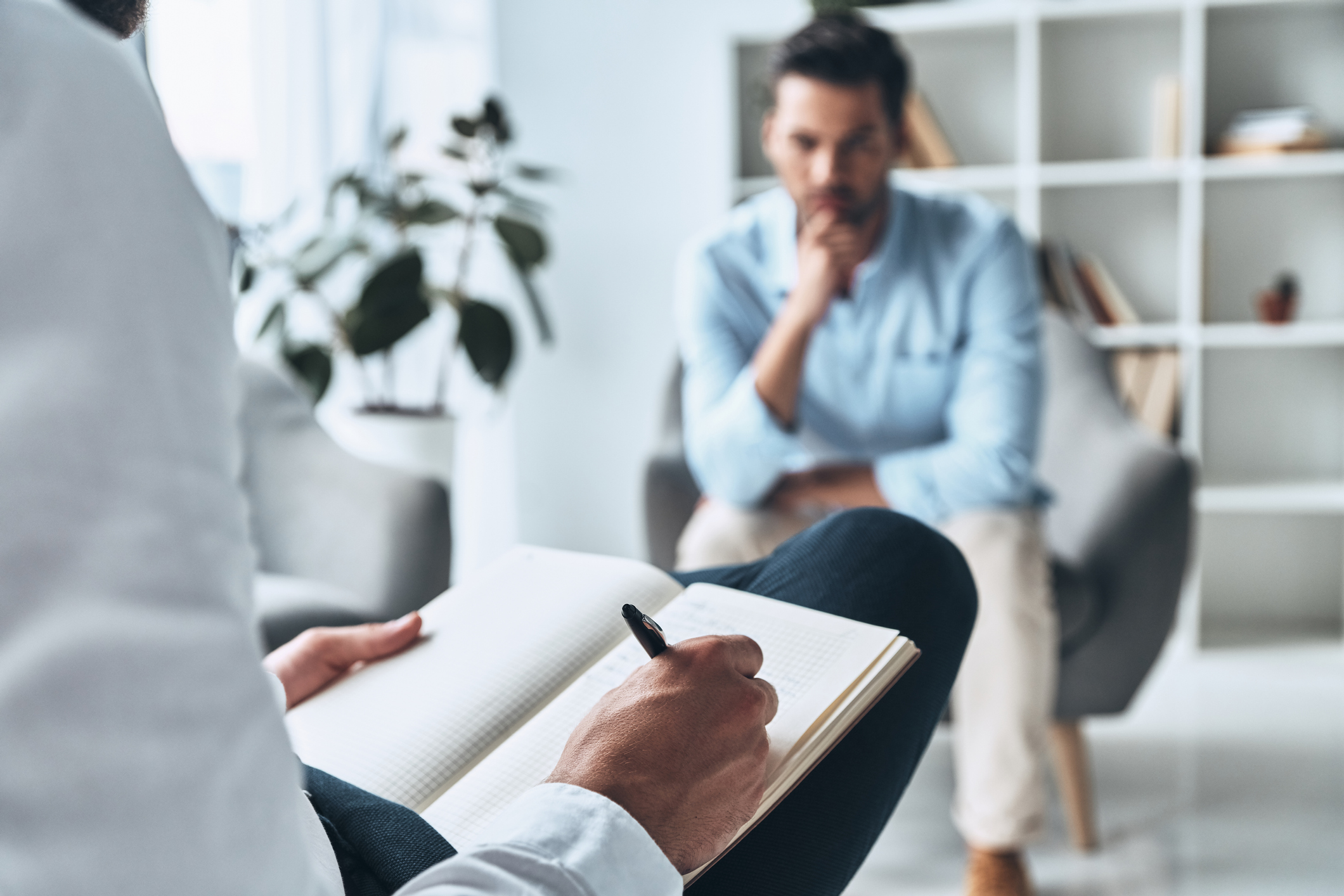 A psicoterapia é uma parte importante do tratamento global das perturbações de ansiedade. 