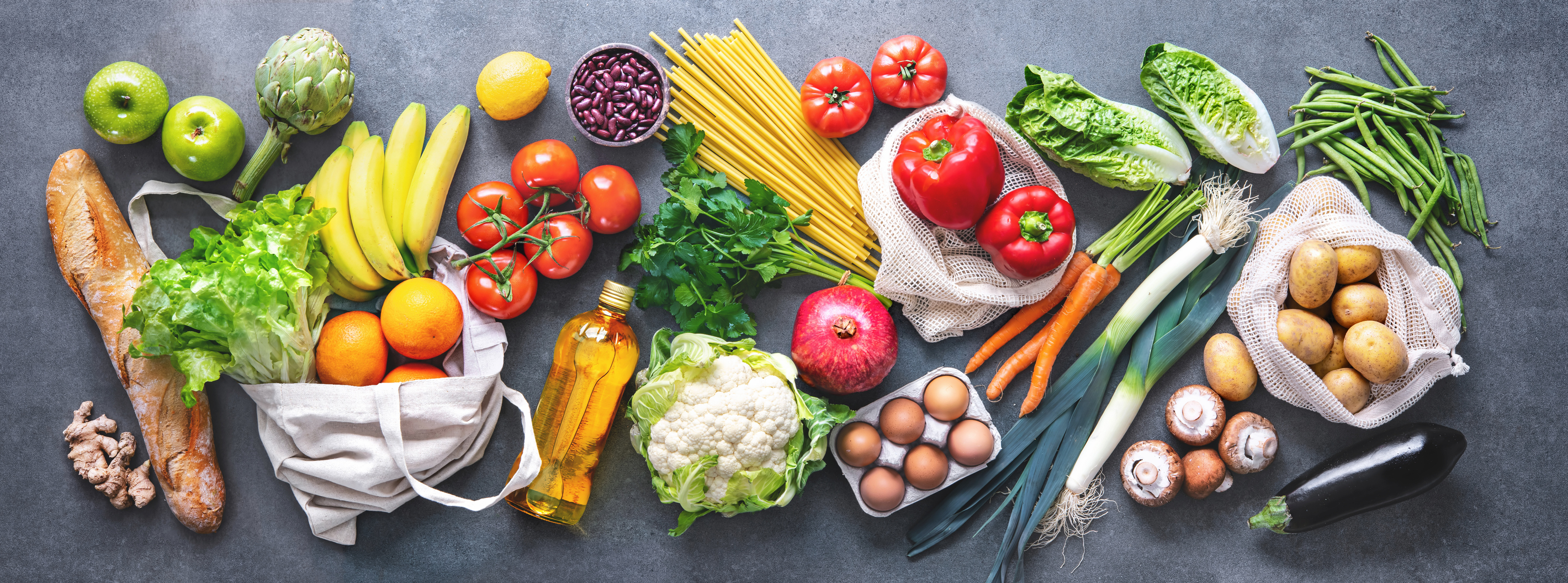 Uma alimentação variada: Getty Images Dieta variada