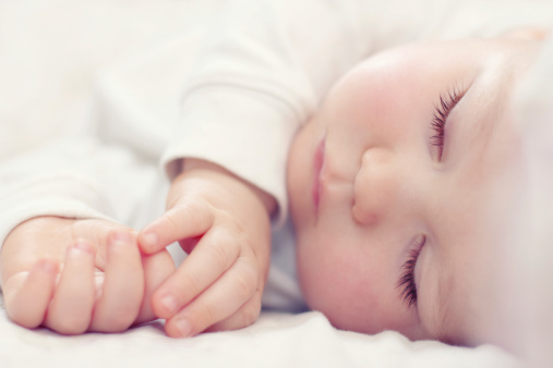 Período infantil Foto: Getty Images Bebé a dormir