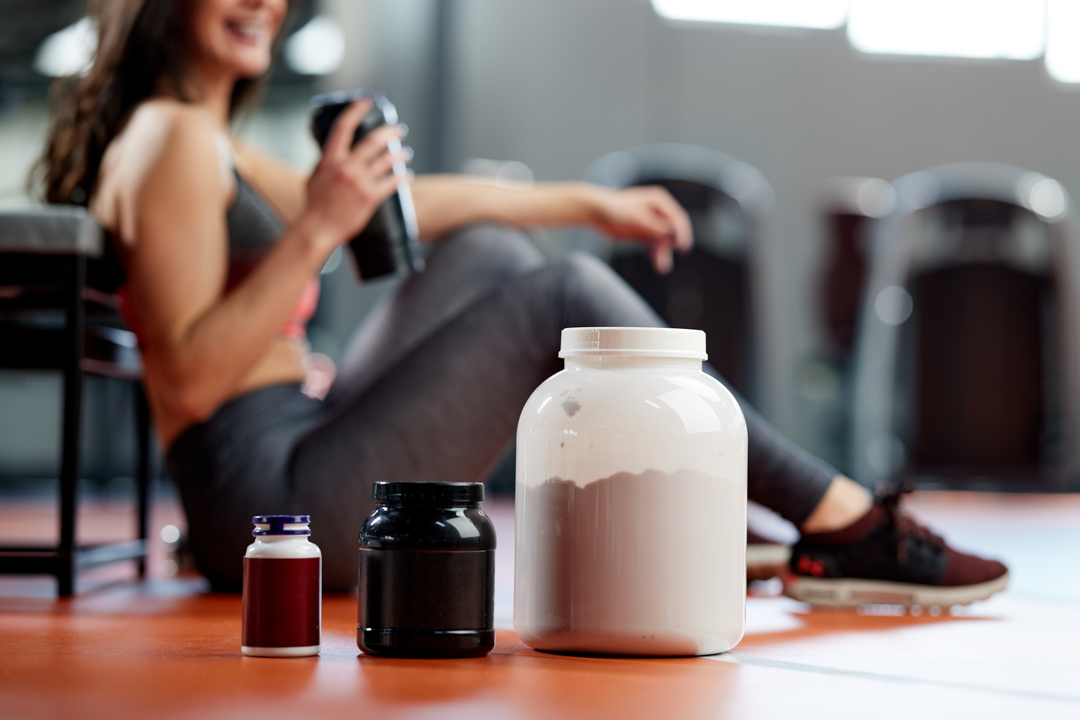 Os suplementos alimentares para desportistas são muito publicitados: Getty Images Suplementos alimentares - desporto - proteínas
