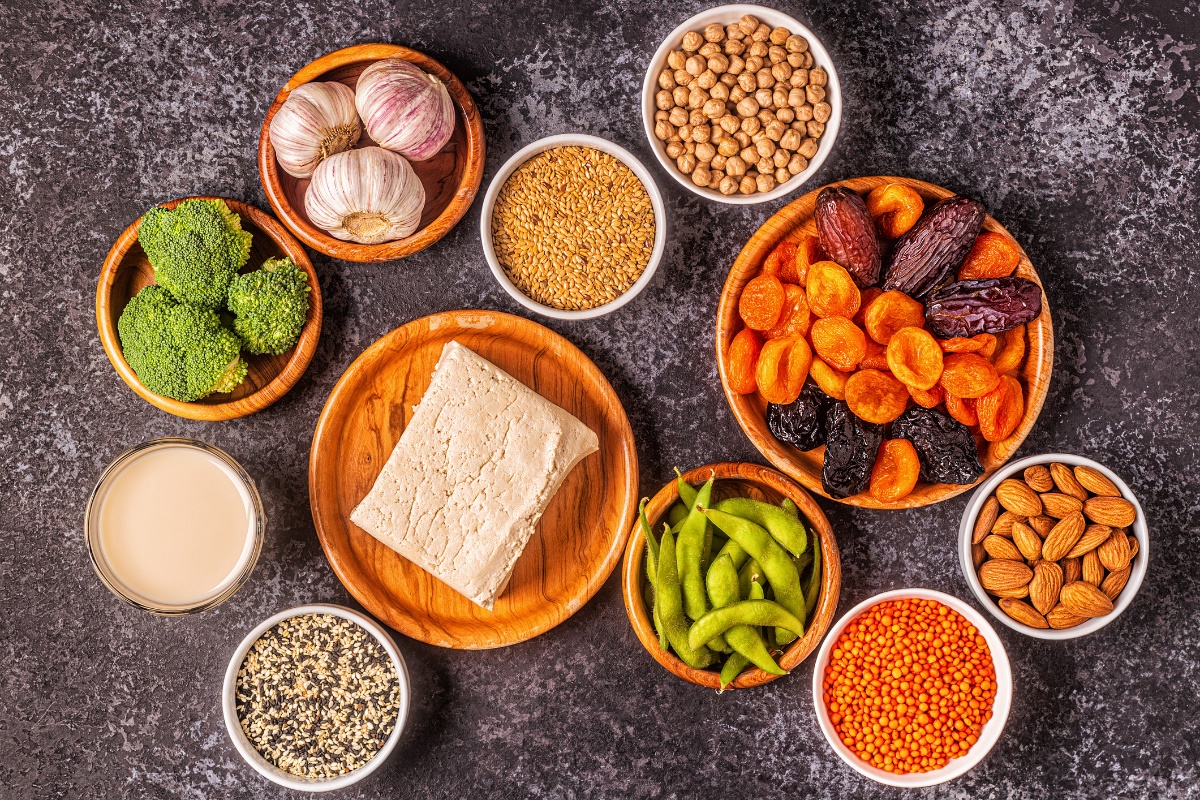 Fonte de fitoestrogénios na alimentação. Fonte: Getty Images Fonte de fitoestrogénios na alimentação