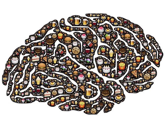 Também como resultado de um mau funcionamento do cérebro. Fonte: thinkstock photos Cérebro com impressão de alimentos