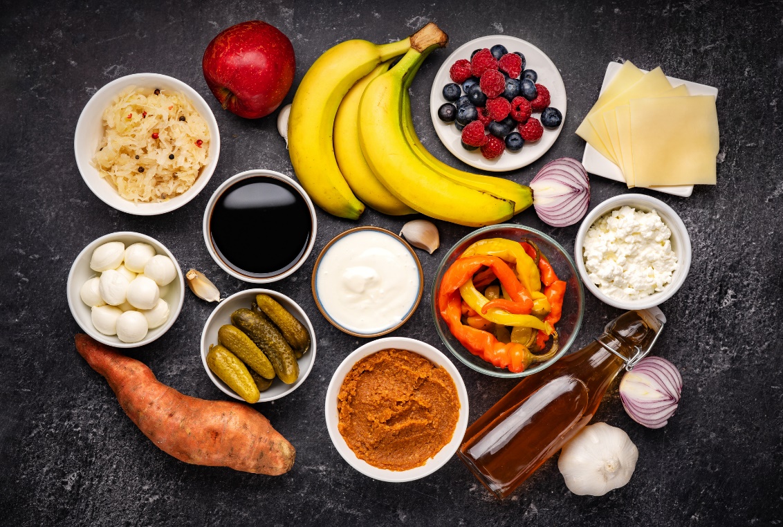 Uma fonte natural de probióticos e prebióticos na dieta para apoiar um equilíbrio bacteriano intestinal saudável.