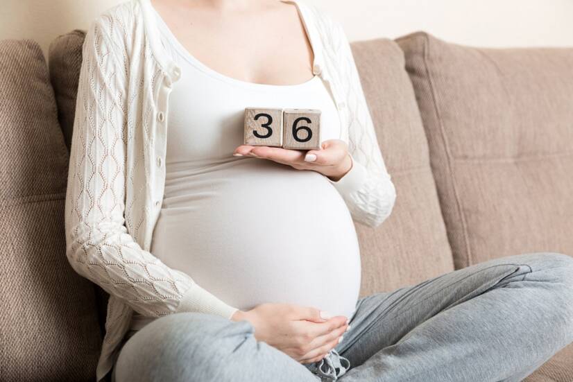 36ª semana de gravidez: apenas um passo para a maturidade do bebé?