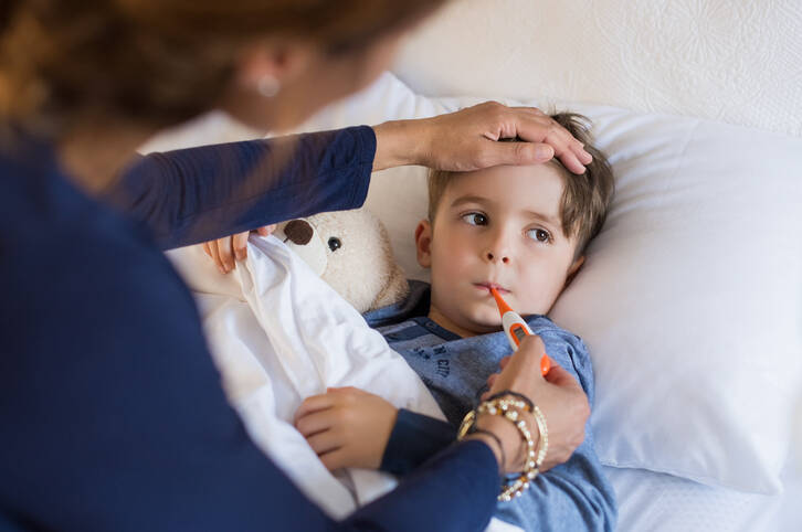 A gripe nas crianças: como prevenir, qual é a sua evolução e como é tratada?