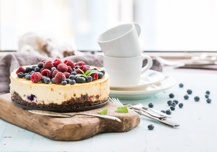 Cheesecake com baixo teor de gordura? Experimente a receita fit de cheesecake de oreo sem assar