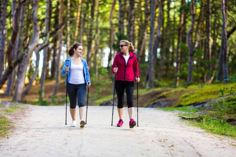 Caminhada nórdica: Caminhada nórdica para a saúde? Conheça os efeitos e o equipamento adequado