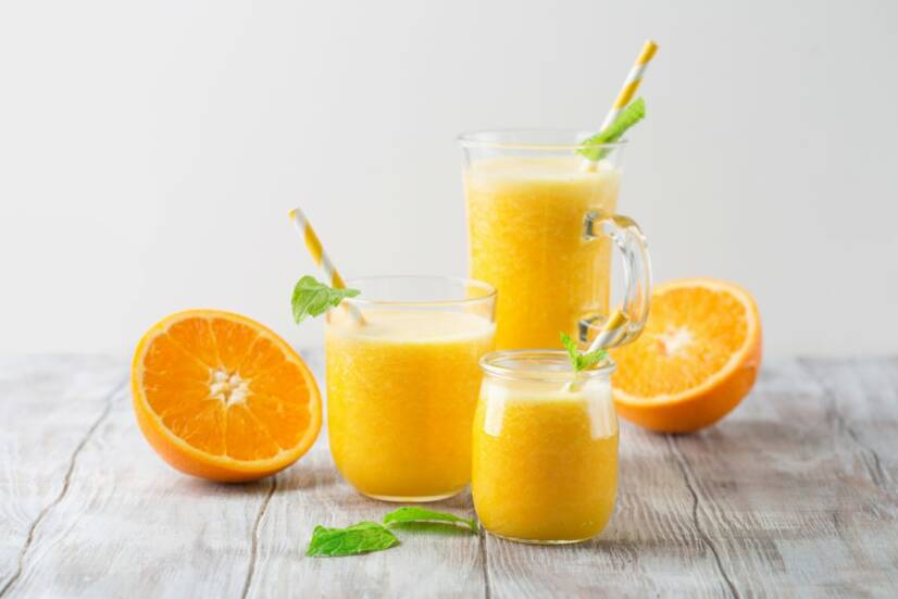Batido de laranja: 3 receitas saudáveis como fonte natural de vitamina C?
