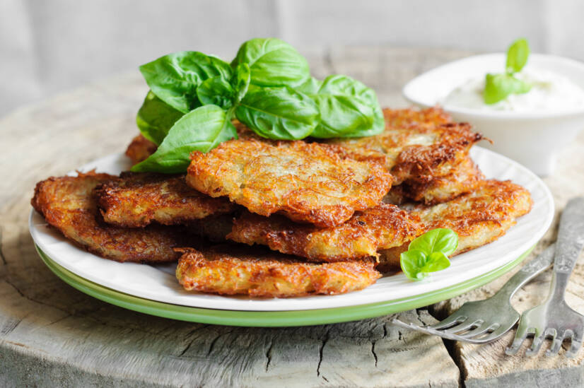 Receita saudável de panquecas de batata, como prepará-las?