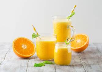 Batido de laranja: 3 receitas saudáveis como fonte natural de vitamina C?