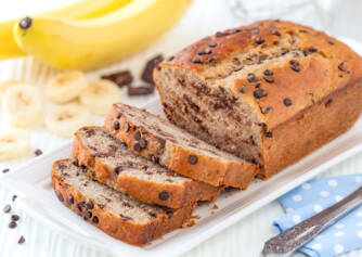 Receita de pão de banana delicioso e saudável