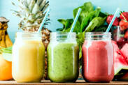 Receitas de batidos de frutas, legumes, para a saúde, energia, perda de peso?