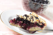 Tarte de mirtilo saudável e saborosa? Receita simples de massa fermentada e espelta